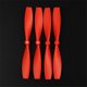 thumbnail image 2 of Hélices de repuesto de 4 piezas para accesorios de s CCW CW Parts - Rojo naranja yotijar Hélice para MITU Drone, 2 of 10