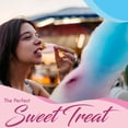 thumbnail image 4 of Under the Sun Products- Cotton Candy Floss Sugar Package - 8.5oz Each Flavor (Pink Vanilla , Blue Raspberry & Grape), 4 of 6