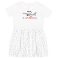 thumbnail image 3 of Inktastic Airplane Girls Toddler Dress, 3 of 5