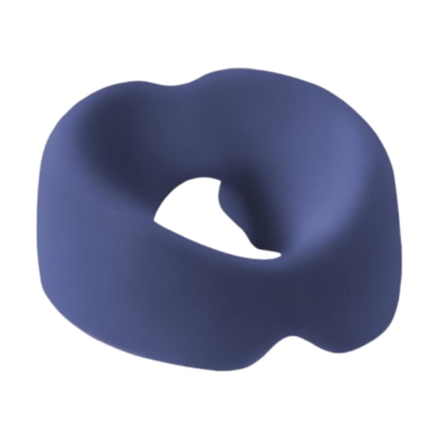 Almohada boca abajo Almohada boca abajo para decúbito prono Ergonómica Multiusos en casa Reposacabezas Almohada de espuma viscoelástica para Azul oscuro