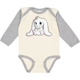 thumbnail image 3 of Inktastic Adorable Easter Bunny Boys or Girls Long Sleeve Baby Bodysuit, 3 of 5