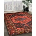 thumbnail image 3 of Ahgly Company Machine Washable Indoor Rectangle Traditional Tomato Red Area Rugs, 7' x 10', 3 of 7