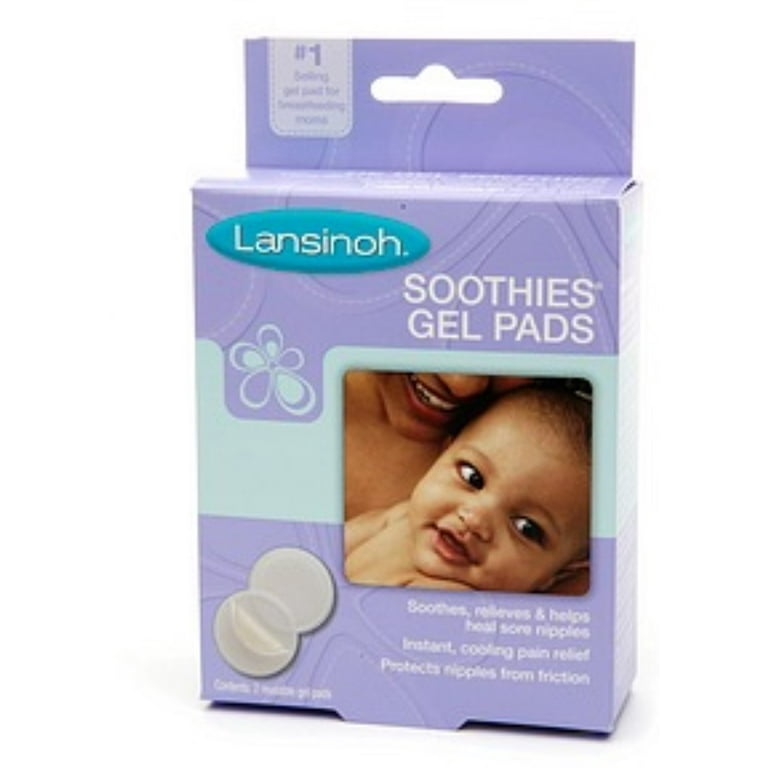 Lansinoh Smoothies Cooling Gel Pads Instant Relief 2 Pads BPA FREE Reusable  72hr