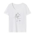 thumbnail image 2 of Camiseta Strade Fareast Limited para mujer Ropa Suave Top de manga corta XL, 2 of 7