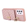 thumbnail image 4 of for Samsung Galaxy A52 4G/5G Detachable Shoulder Strap Wallet Case, with Card Slots & 360-degree Rotation Stand Ring Flip Premium PU Leather Protective Cover Lanyard for Women Girls, Rosegold, 4 of 9