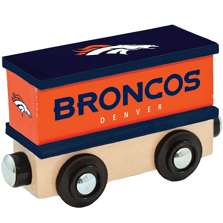 MasterPieces Wood Train Box Car - NFL Denver Broncos 