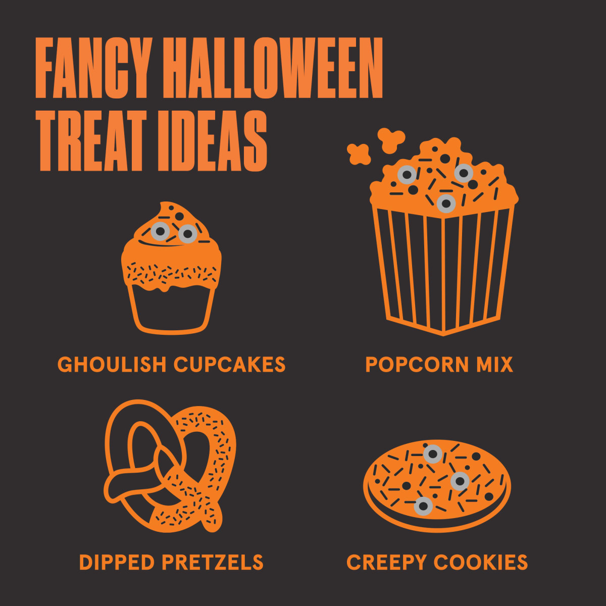 Fancy Sprinkles Scream Queen Dessert Sprinkle Sugar Set, 3.7 oz, 2 Pack