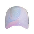 thumbnail image 2 of Daiia Rainbow print Baseball Cap Men Women Golf Dad Hat Adjustable Original Classic Low Profile Hat Unconstructed Plain Cap, 2 of 9