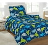 GorgeousHome (#22) SHARKS 2PC Twin Printed Quilt Coverlet Bedspread Pillow Case Bed Bedding Set For Boys, This is a 2pc Twin Quilt Set comes with 1 Quilt and.., By Gorgeous Home LINEN