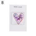 thumbnail image 1 of Searching Roads Fused Glass Heart Pocket Token, Pocket Heart Token with Greeting Card, Mini Cute Small Pocket Hug, Heart Keepsake Gift for Birthday Mother's Day Valentines Thanksgiving B4K3, 1 of 9