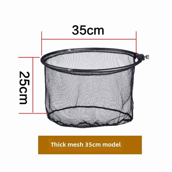 Hongli High Carbon Fiber Telescopic Fishing Landing Net Pole - 2.1m/2.4m Ultra-Hard Lightweight Competitive Angling Tool with 35cm Aluminum-Magnesium Alloy Net Head & Mini Net for Big Game Fish,