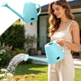 thumbnail image 1 of Riego puede soltar una maceta de regadero de plástico de 1,8L con pulverizador desmontable para plantas de interior y exterior, 1 of 6