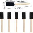 1 Inch Foam Brush Small Foam Paint Brush Sponge Painting Brushes Tool