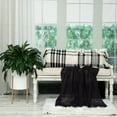 thumbnail image 2 of Parkland Collection MiNOs Transitional White Throw Pillow, 2 of 3