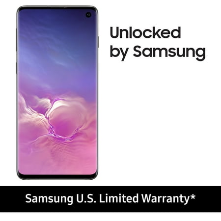 SAMSUNG Galaxy S10e, GSM Unlocked, 128GB Prism Black - (Used) + LiquidNano Screen Protector with $150* Screen Assurance