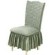 thumbnail image 1 of Fiudx Ofertas y liquidaciones Fundas elásticas para sillas de comedor a cuadros, fundas gruesas con faldón para silla, 1 of 1