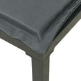 thumbnail image 6 of vidaXL 4 Piece Patio Lounge Set Black and Gray Poly Rattan, 6 of 11