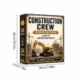 thumbnail image 3 of Construction Vehicles Fleet Advent Calendar 2026, 24 Days 2D Flat Acrylic Construction Vehicle Ornaments, Christmas Countdown Gift Box for Xmas Tree Decoration, Christmas Stocking Stuffers, 3 of 7