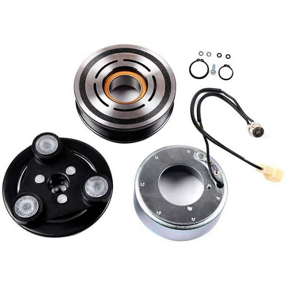 ECCPP A/C Clutch CO 10759C fit for 2004 2005 2006 2007 2008 2009 2010 for Compatible for Mazda 3 Compatible for Mazda 5