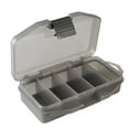 thumbnail image 2 of Pesca Caja de cebo de pesca de 5 rejillas Caja de anzuelo de señuelo con compartimento de plástico de doble cara (S) Ehuebsd Para Estrenar, 2 of 3