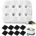 thumbnail image 2 of Replacement Filters for Dispenser PLWF005 PLWF115 PLWF105 8 Pack Quiet Pet Filter Set, 2 of 8