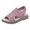 Pink, variant on Clearance VerPetridure Style Sandals Women's Sandals Summer Casual Woven Mesh Flat Beach Shoes Casual Women's Sandals Summer Casual Shoes