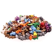 34 pcs Randomly picked Animal Figurines Set 3D Printed Animal Figurines, Articulated, Goodie Bag Fillers, Cute Fidget Toys, Gift for her him, for Party Favors, Classroom Prizes