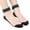 Black, variant on kamemir Crew Socks for Women Women's Athletic Ankle Socks Women's Sock Female Cushioned Color Socks(White,One Size)