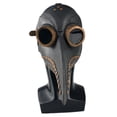 thumbnail image 2 of Masque Cosplay Steampunk Peste Docteur Halloween Accessoires de Bec d'Oiseau Masques Gothiques Rétro, 2 of 2