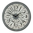 thumbnail image 2 of La Crosse Technology 20" Antique Gray Analog Round Contemporary Quartz Wall Clock, 404-3950, 2 of 6