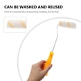 thumbnail image 6 of 4 Inch Roomna Beginner Paint Supplies for House Painting Kitchen Paint Roller Wall Paint Roller No Dead Ends, 6 of 6
