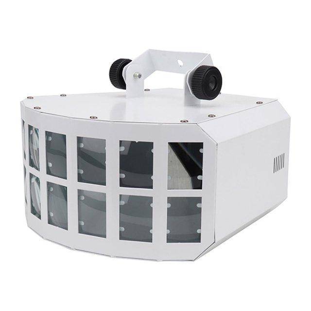LVCHENG Butterfly Stage Light Black White DMX512 Voice Control Master-Slave Effect