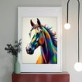 thumbnail image 2 of Diamond Art Kits for Adults - 5d Colorful Horse Abstract Art Diamond Painting for Adults, Diamond Art for Adults Beginners, Diamond Painting Kits for Adults for Home Wall Decor, 2 of 7