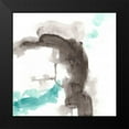 thumbnail image 2 of Vess, June Erica 12x12 Black Modern Framed Museum Art Print Titled - Direction Flow IV, 2 of 5