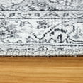 thumbnail image 4 of Boho Distressed Floral Indoor Area Rug, Charcoal, 3' 6" x 5' 6", 4 of 6