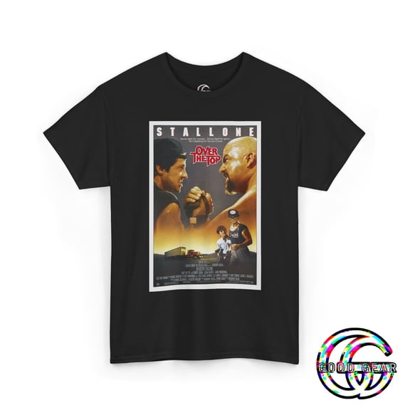 Over The Top Movie Poster T-Shirt For Men & Women, Retro Arm Wrestling Tee