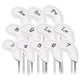 thumbnail image 2 of Greeniant 12 unidades/juego de cubiertas para cabeza de palo de Golf, cubierta para cabeza antiarañazos, pieza de repuesto, funda protectora, accesorio Golf Blanco Greeniant OD025136-01, 2 of 6