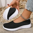 thumbnail image 6 of Dakaela Women's Mesh Flats Shoes Breathable Casual Slip on Running Sneakers Knit Walking Sock Loafers, 6 of 9