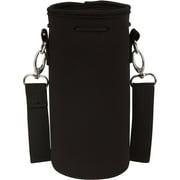 Neoprene Water Bottle Holder and Sleeve for 1-1.5 L Water Bottles With Adjustable Shoulder Strap made by Made Easy Kit
