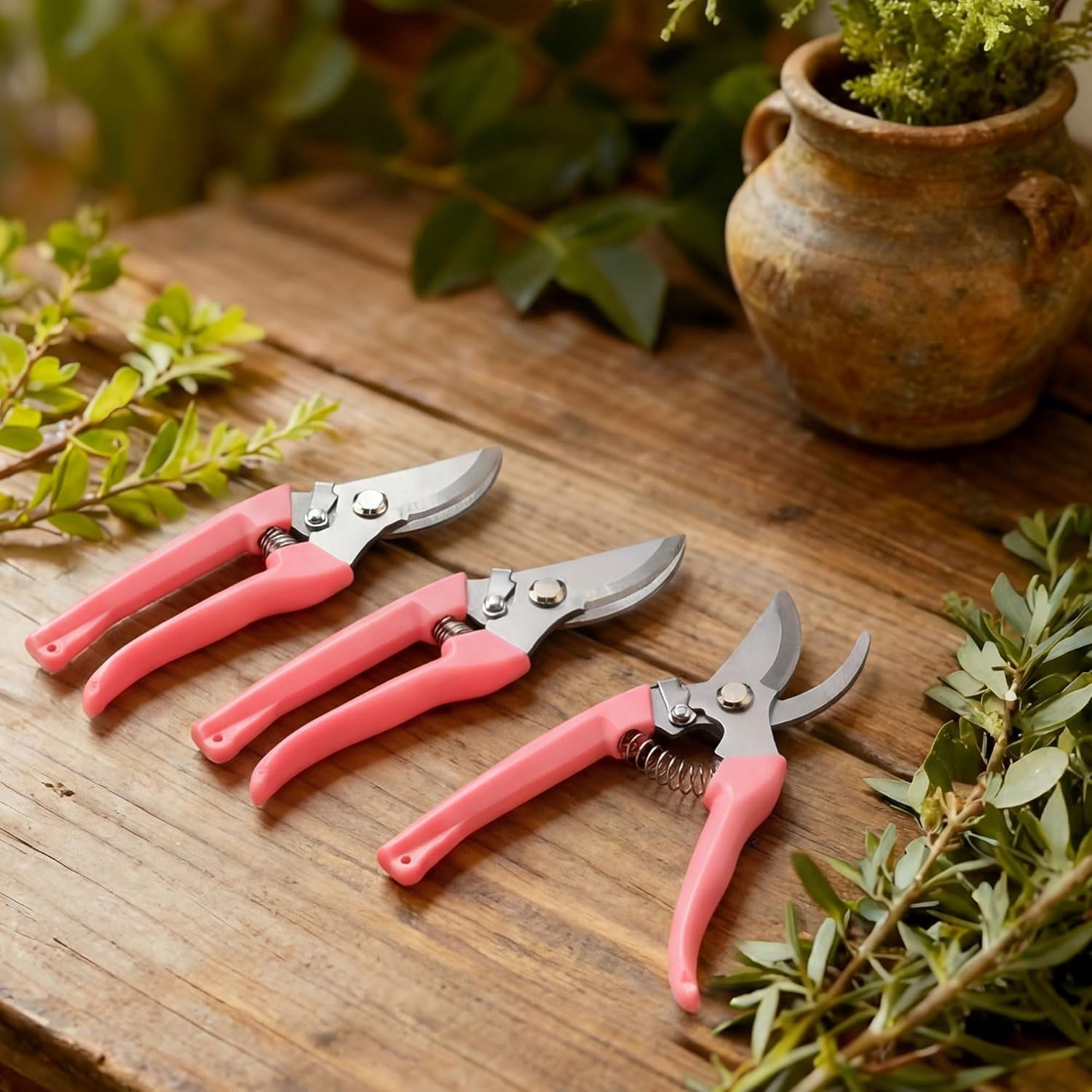 30 Garden Flower Shears Pruning Scissors Heavy Duty Plant Scissors Trimming Garden Clippers Hand Tree Pruner for Yard Gardening Plants Hedge Flower Tree Cutting Secateurs