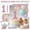A001- Style A, variant on Number 5 Birthday Candle, Glitter Pink Crown, 1 Piece,Suitable for Princess Kids Birthday Party Celebration Cake Decor