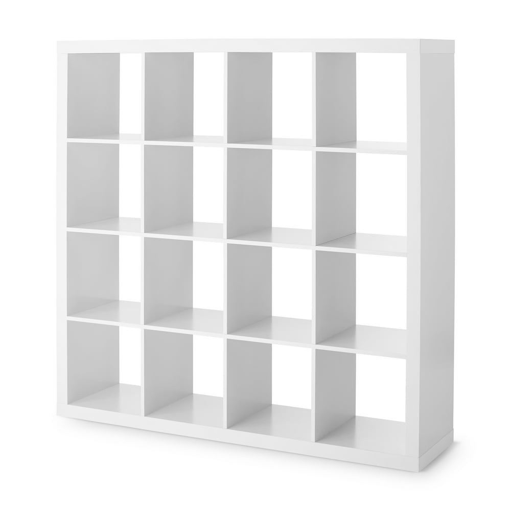 Better Homes & Gardens 16Cube Storage Organizer, White
