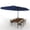 Blue, variant on WildBreak Triple Size Large Patio Umbrella, with Crank Handle, Double-Sided, 13' x 6.5', Beige