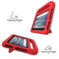 thumbnail image 5 of SaniMore for ALL-New Fire 7 2022 EVA Kids Case, Skid-Proof Texture Case with Holder & Foldable 2 in 1 Kickstand Shockproof Protective Case for ALL-New Fire 7 7" Boys Girls, Red, 5 of 6