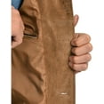 thumbnail image 5 of Scully Leather Mens Boar Suede Button Front Fringe Jacket Cinnamon 4X, 5 of 5