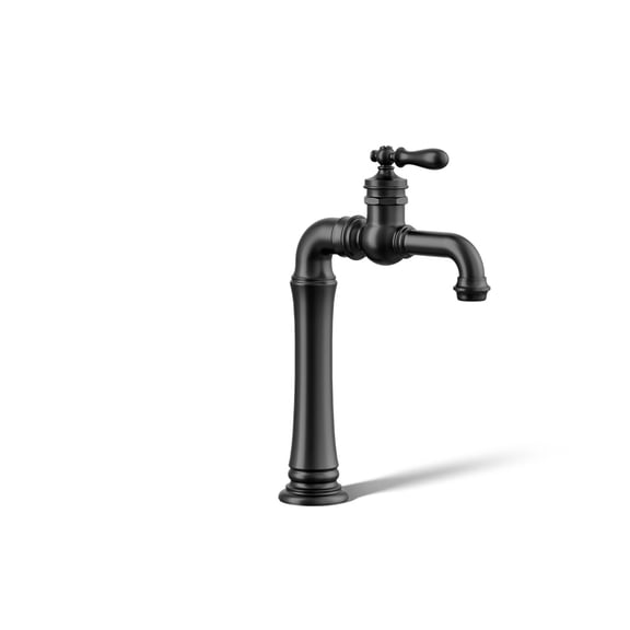KOHLER 72763-9M-BL Artifacts Gentlemen's Bath Faucet, Matte Black