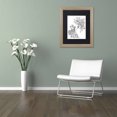 thumbnail image 3 of Trademark Fine Art "Fairies and Woodland Creatures 25" Canvas Art by KCDoodleArt Black Matte, Birch Frame, 3 of 4