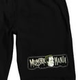 thumbnail image 2 of The Munsters Munster Mania Men's Black Sleep Pajama Shorts-XL, 2 of 5