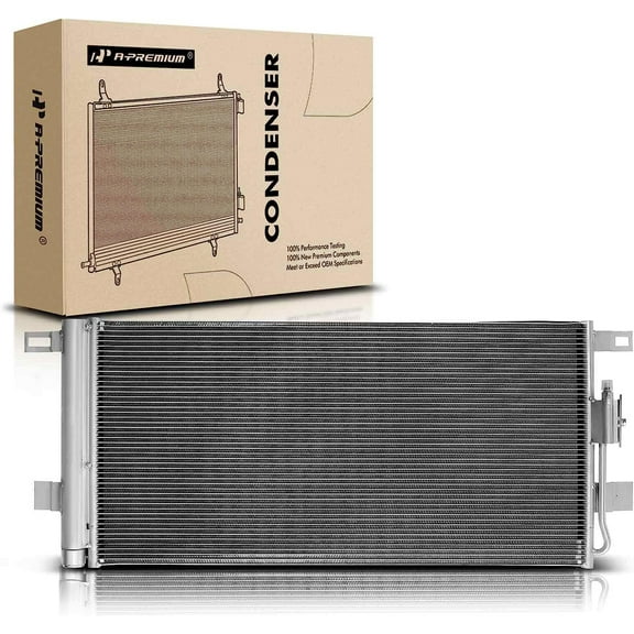 A-Premium Air Conditioning A/C Condenser Compatible with Audi Q5 2018-2020, SQ5 2018-2021 2.0L 3.0L, Replace# 30114, 80A816411