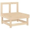 thumbnail image 2 of vidaXL 3 Piece Garden Lounge Set Solid Wood Pine, 2 of 4